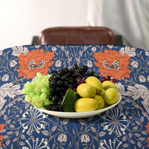 William Morris Floral Tablecloth 60x120 in 2