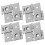 FRCOLOR4 τεμάχια μεντεσέ πόρτας σεντάν με διπλό μεντεσέ περιστροφής μεντεσέ πύλης 5