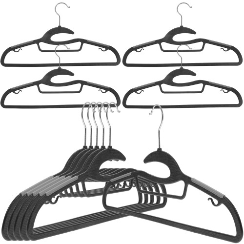 10-pack extra breda, tjocka, halkfria plastgalgar 1