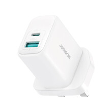 Joyroom JR-TCF21 20W Dual-Port (A+C) Charger White (UK)