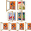 Konstramar för barn 8,5x11, öppning framtill, 2/4/8-pack 4