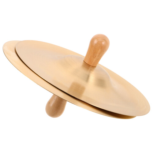 2Paires Cymbales Doigts Bronze , Mini Accessoires Percussion Danse 1