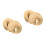 2Paires Cymbales Doigts Bronze , Mini Accessoires Percussion Danse 5