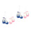 8Pièces Accessoires PVC De Boxe Simulés Multicolores Suspendus 10