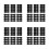 Silicone Patch Saxophone Noir Oval Alto Tenor 3