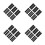 Silicone Patch Saxophone Noir Oval Alto Tenor 8