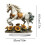 Horse Acrylic Desk Plaque 20x20cm 3