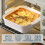 Ceramic Lasagna Baking Dish 15.6 x 9.3 x 3.1 in 3