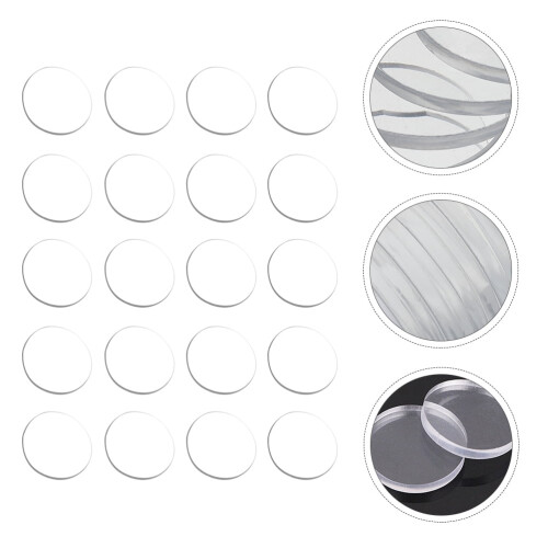 Glass Table Protector Rubber Bumpers 20-Piece Set 2