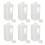 6 x Plastic Milk Bottles with Cap and Handle 2