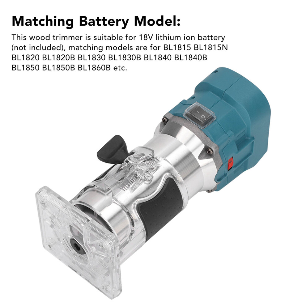 18V Cordless Router Trim Brushless