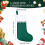 Felt Christmas Stocking 38 cm 10 Pack 2