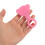 Bouchon de baignoire universel rose pour bébé et enfant 2