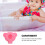 Bouchon de baignoire universel rose pour bébé et enfant 6