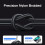 USB-A to Lightning 2.4A Data Cable 1.2m Black 7