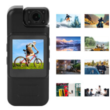 Fotocamera portatile da 1,54 pollici, 128 GB, registratore a colori 4K
