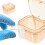 2Pièces Boîte Stockage Transparente Pour Prothèses 11