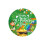 St. Patrick's Day Disposable Tableware Set with Clover Print 2