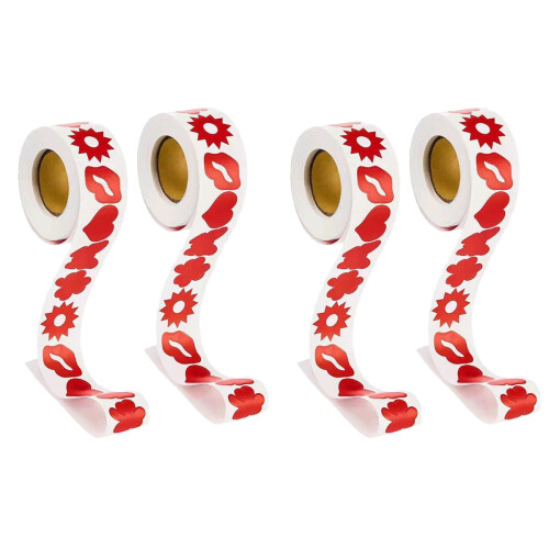 Stickers Corps Rouge Auto-Adhésifs Pour Bronzer Et Décorer 1