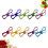 100Pcs Assorted Color Clothespins Metal Clips Windproof 10