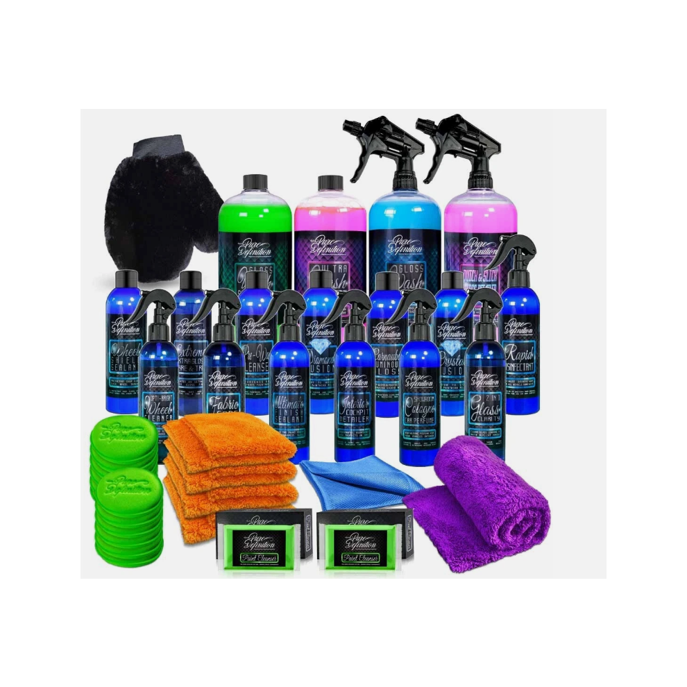 Car Detailing Kit Polish, Wax & Cleaning Set 49656770
