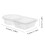 50Pcs Small Portion Containers Double Compartment Snack and Sauce Cups 3
