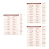 Stickers Sourcils Marron Décalques Auto-Adhésifs Waterproof 8