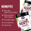 Force Factor, Total Beets, Organisk Bønne-Rødbede-Pulver, 15.9 oz (450 g) 3