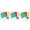 12Pièces Drapeaux Arbitre Match Multicolores Avec Manche En Acier 9