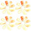 32Pièces Protections Guzheng Orange Pour Doigts Instruments À Cordes 7