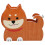 2Sets Draagbare Tapehouder Hond Maskingtape Organizer 2