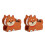 2Sets Draagbare Tapehouder Hond Maskingtape Organizer 7