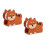 2Sets Draagbare Tapehouder Hond Maskingtape Organizer 9