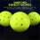 Precision Molded Holes Multicolor High Quality Padel Balls for Outdoor Training Accessoriess 6