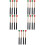 10Paires Batteurs Mallets Pour Tongue Drum Usage Percussion Colorée 9