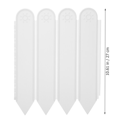Clôture Jardin Plastique Bordure Réutilisable 1