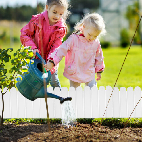 Clôture Jardin Plastique Bordure Réutilisable 2