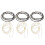 24Pièces Perles De Taille Élastique Couleurs Assorties Plage 2