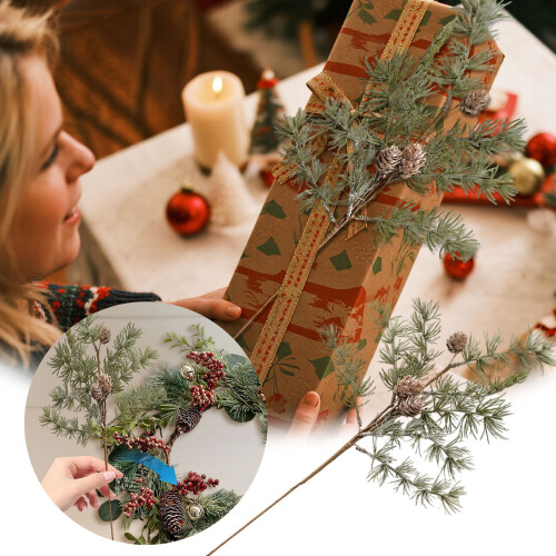 Holiday Craft Garland with Imitation Branches – PE 1