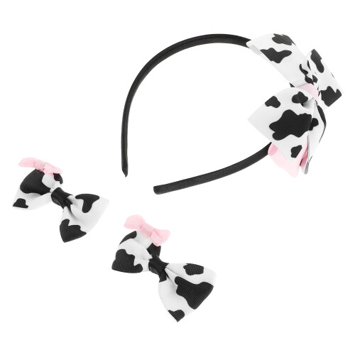3Ensembles Clips Pour Motif Vache Et Confortable 1