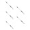 5Sets Adjustable Aluminum Ladder Pull Down Kit for Home Attic Access 10
