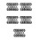 15Pcs Washable Hard Hat Sweat Liner Black Cooling Mesh Pad for 6