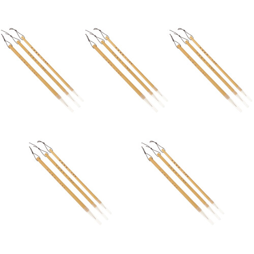 15Pièces Pinceaux De Chinois Réutilisables 2