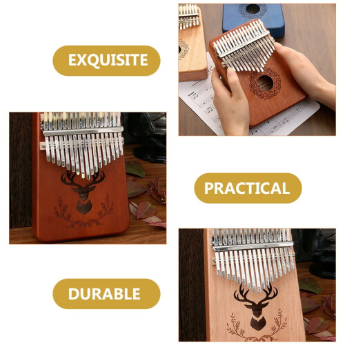1Σετ17 κλειδιών Kalimba DIY Κιτ σέλας γέφυρας κλειδιών για επισκευή ανταλλακτικών 1