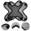 15Pcs Washable Hard Hat Sweat Liner Black Cooling Mesh Pad for 11