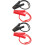 4Pièces Cordons Saut Électrique Ferme Clips Durables Multicolores 7