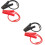 4Pièces Cordons Saut Électrique Ferme Clips Durables Multicolores 8