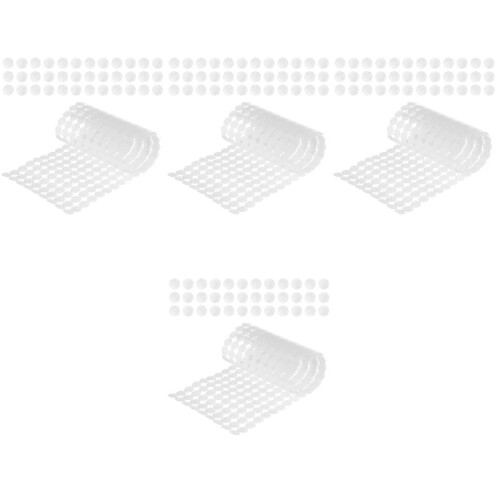 1224Paires Dots Adhésifs Ronds Polyester Pour 2