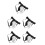 5Sets Mma Groin Guard Katoen Elastisch Sport Bescherming 6