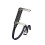 65W gevlochten snellaadkabel met inklapbare standaard - Multi-interface (Type C/USB A) datakabel voor smartphones/tablets 2